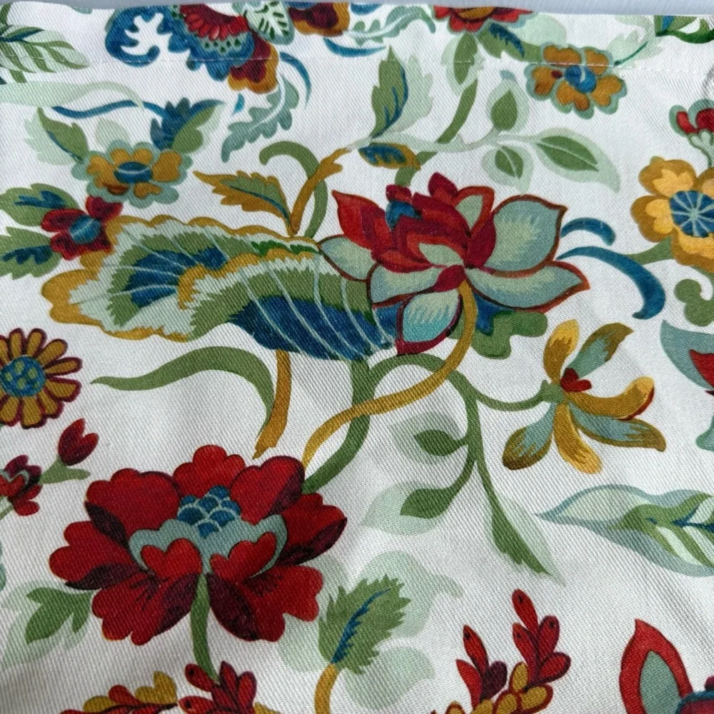 Williams Sonoma Butterfly Floral Multicolor Napkins, Set of 4